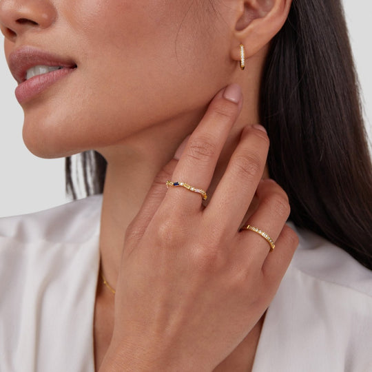 Bague en Cristal 18K Beauté Intemporelle