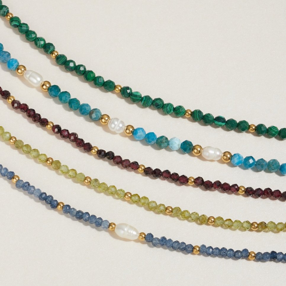 Bracelet en Perles Turquoise et Perles