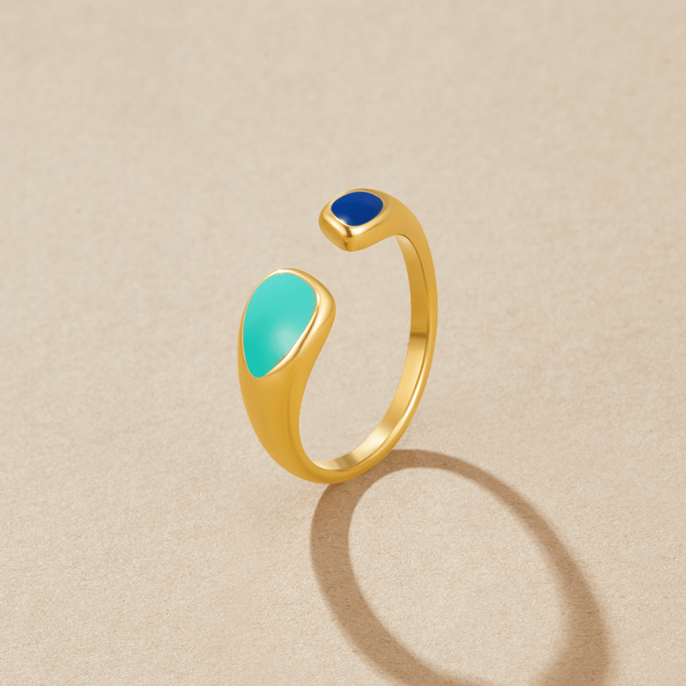 Bague enroulée Sahara Turquoise