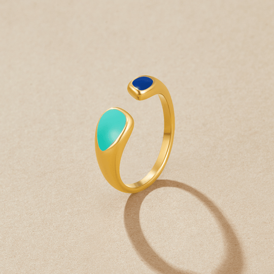 Bague enroulée Sahara Turquoise