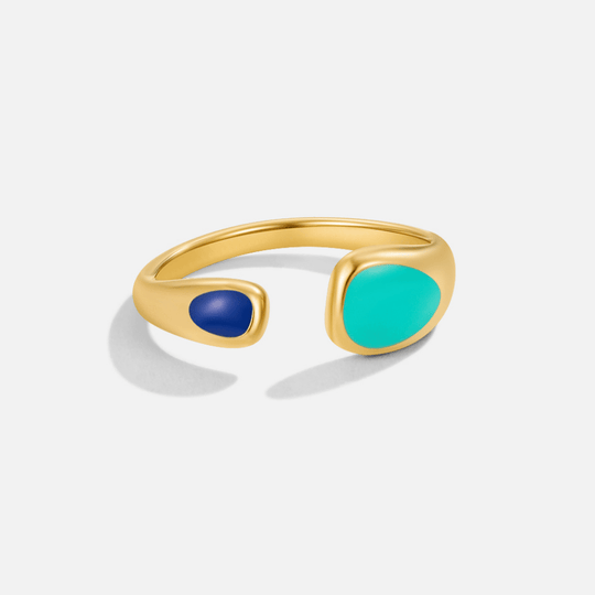 Bague enroulée Sahara Turquoise