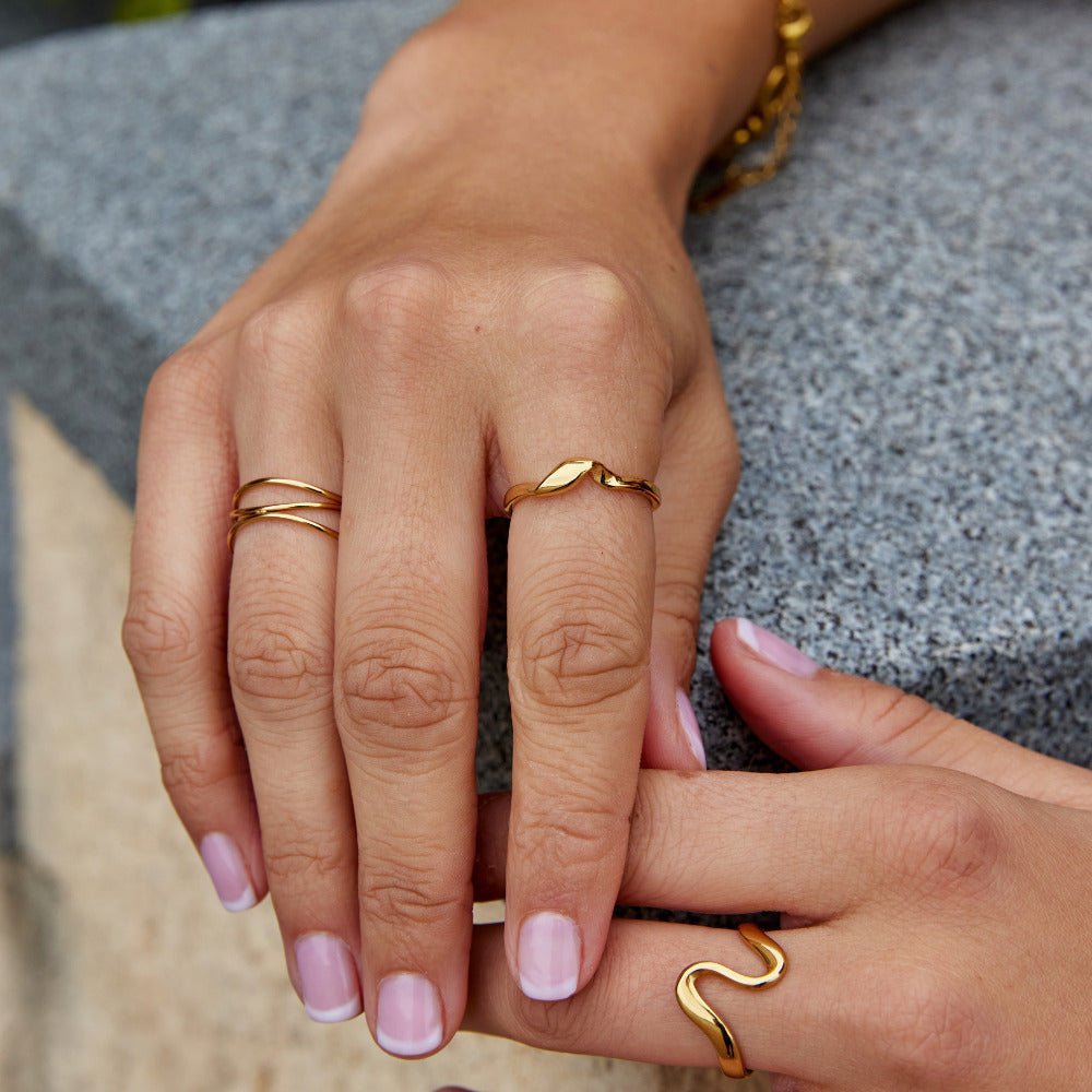 Bague en Or Tordue Athena