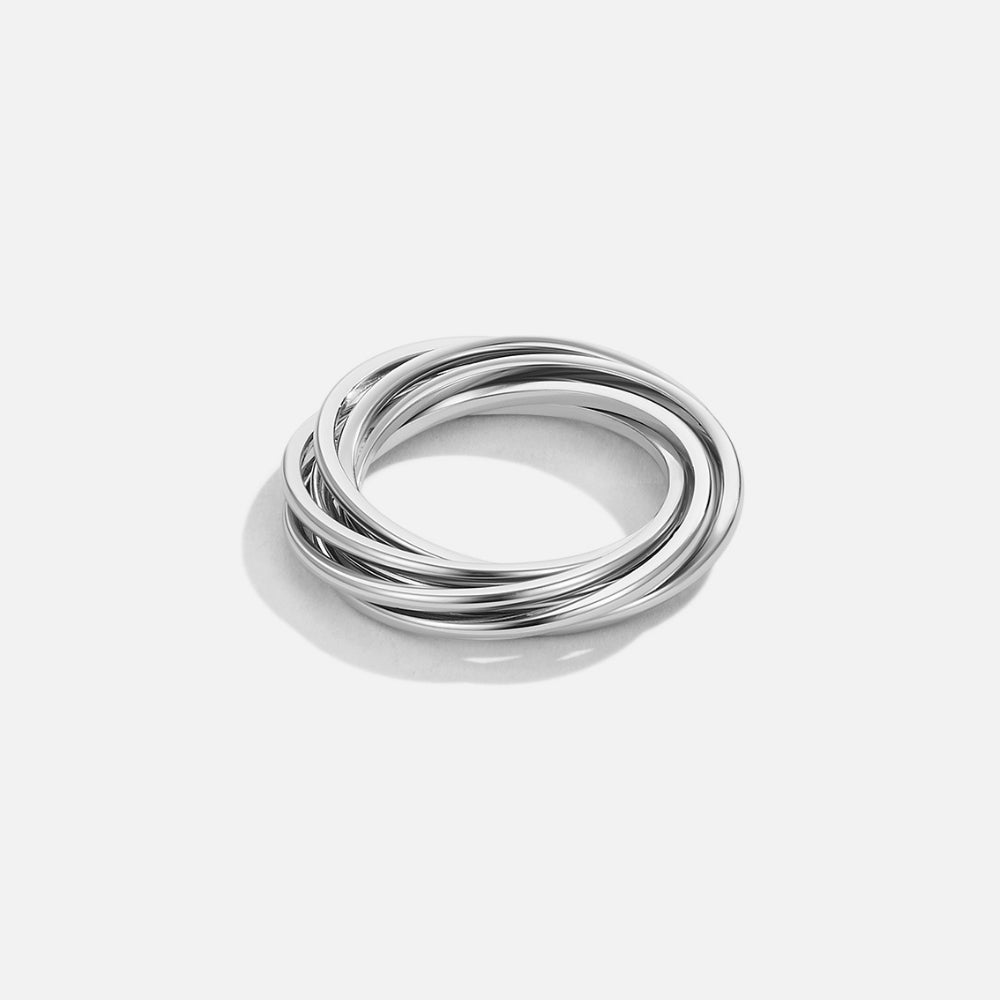 Bague en Argent Tordue Mia