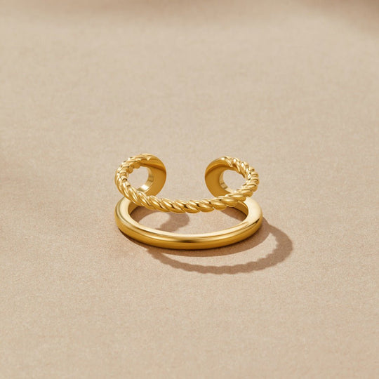 Bague en Or Tordue Tyra
