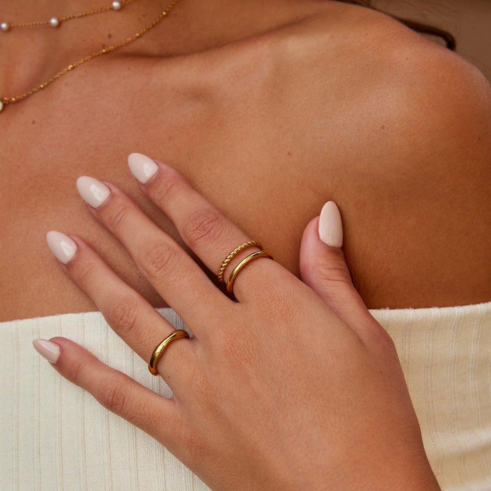 Bague en Or Tordue Tyra