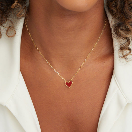 Collier Cœur Valentina