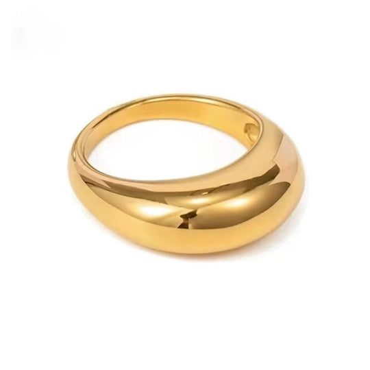 Bague Arc Doré Intemporelle