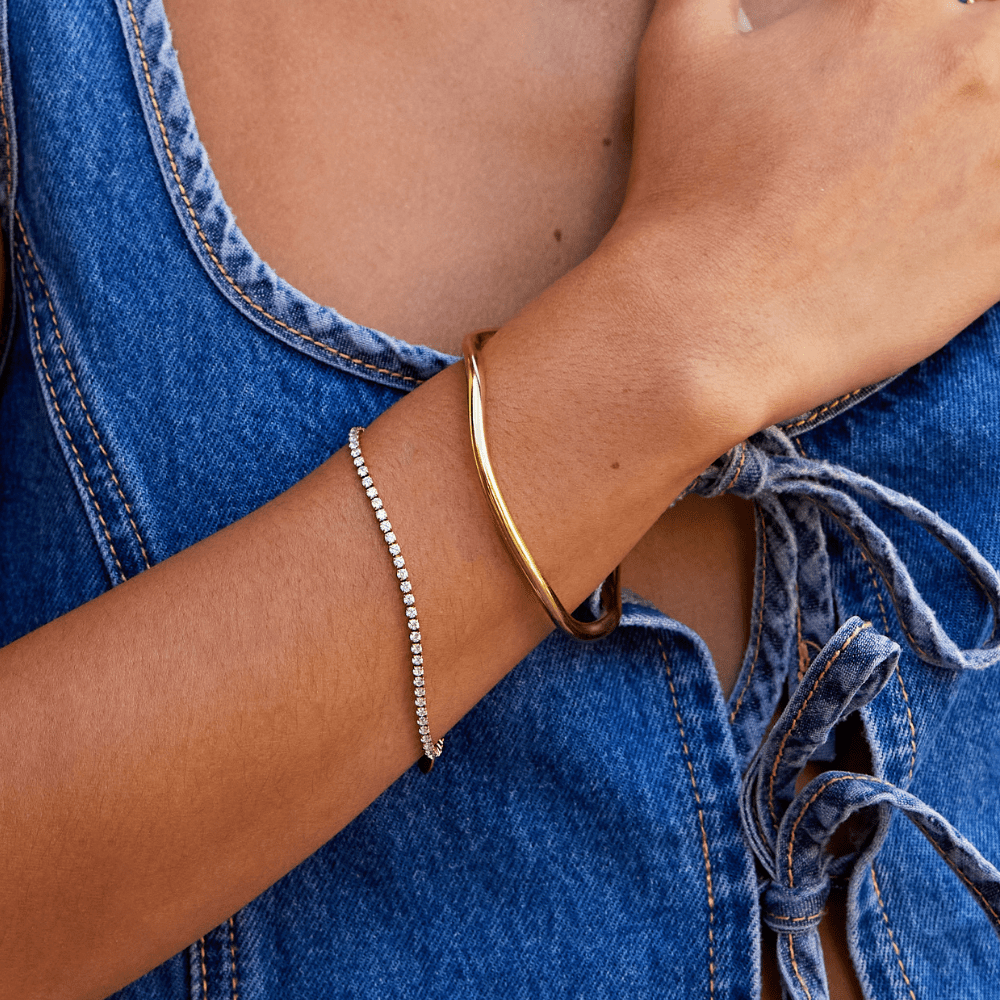 Bracelet en or Veena