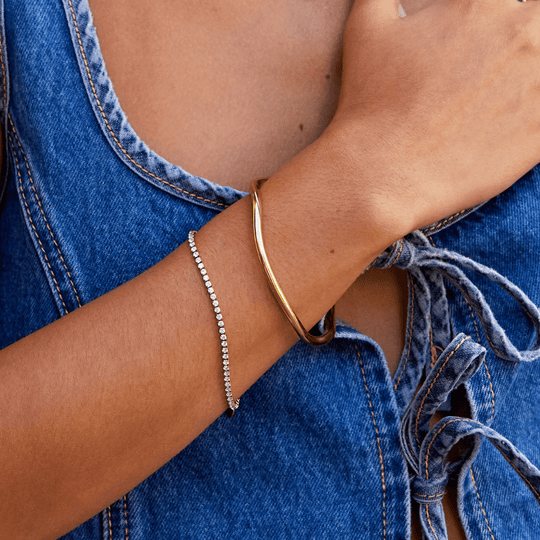 Bracelet en or Veena