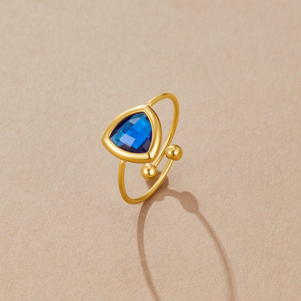 Bague Saphir Bleu