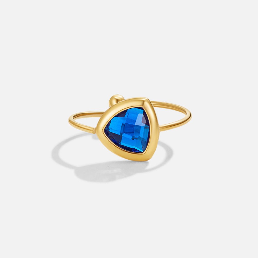 Bague Saphir Bleu