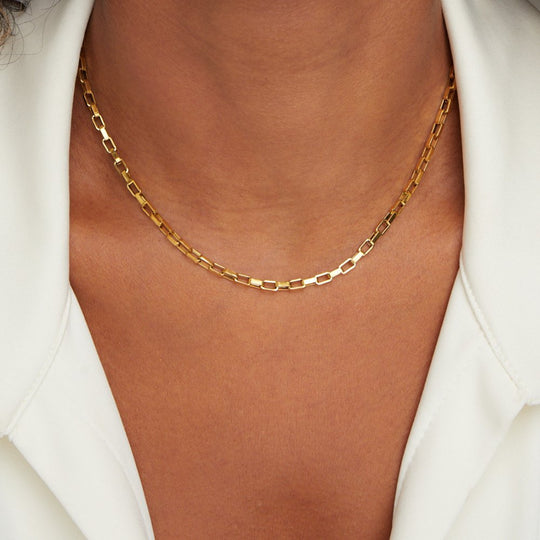 Collier en Chaîne en Or Venna