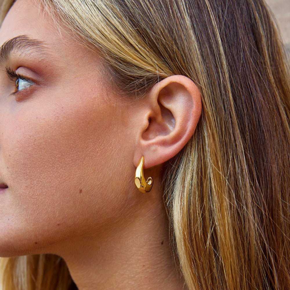 Boucles d'oreilles en or de Vienne