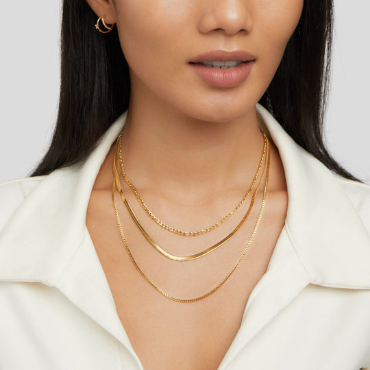 Collier à chaînes superposées de Vienne