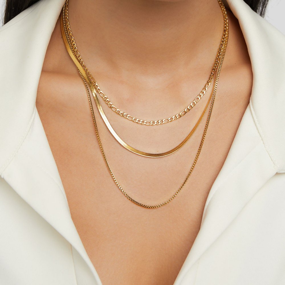 Collier à chaînes superposées de Vienne