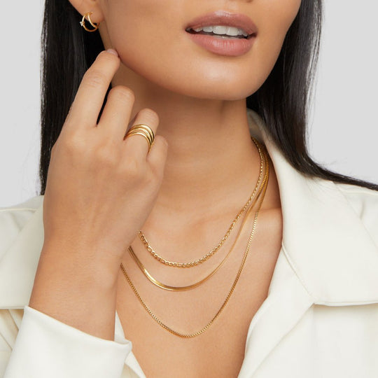 Collier à chaînes superposées de Vienne