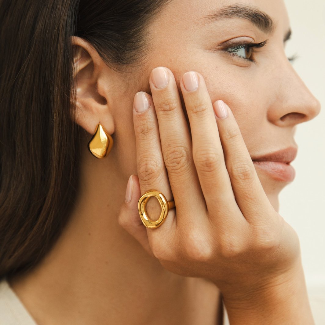 Bague Vina en Or Fondue