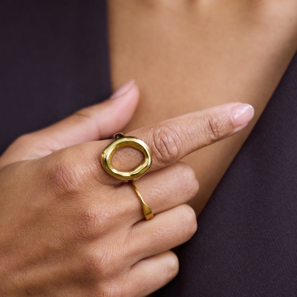 Bague Vina en Or Fondue