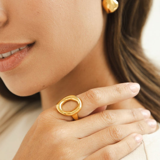 Bague Vina en Or Fondue
