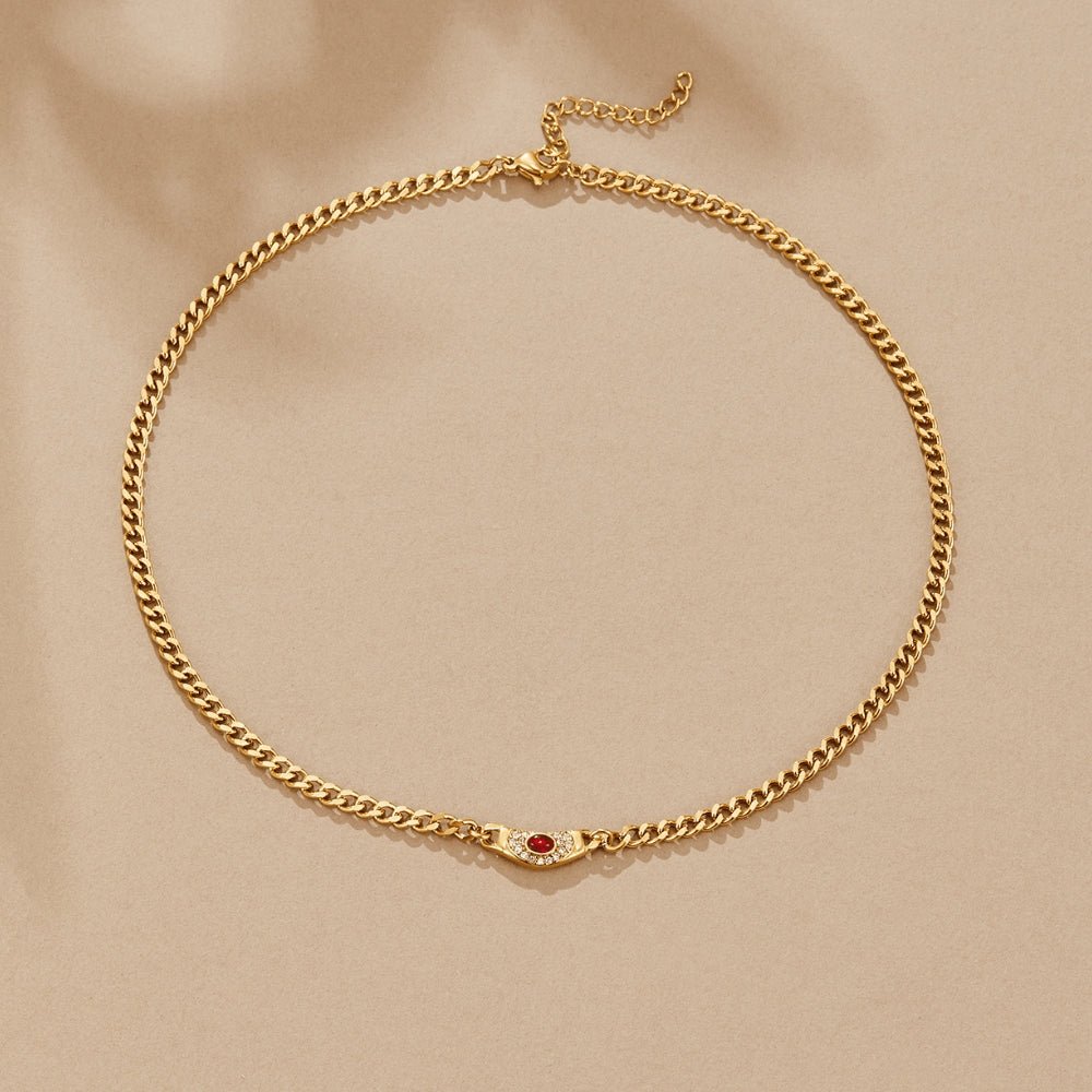 Collier Vintage Cléopâtre en Or