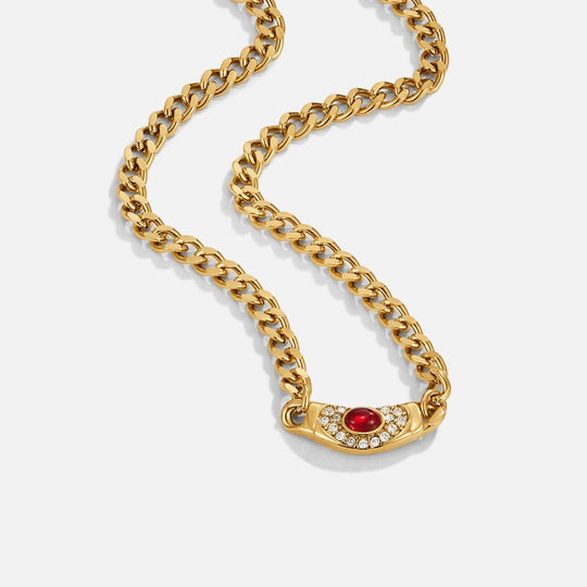 Collier Vintage Cléopâtre en Or