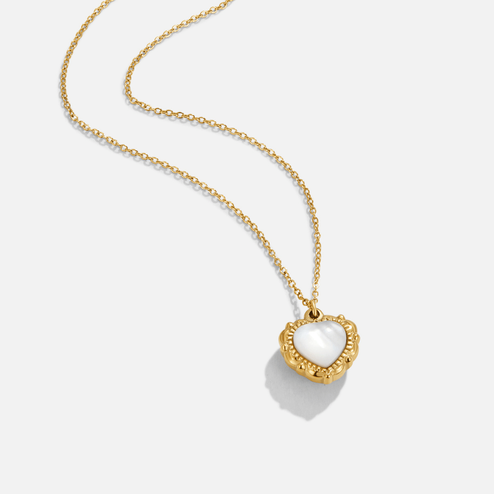 Collier Vintage Éternité Amour