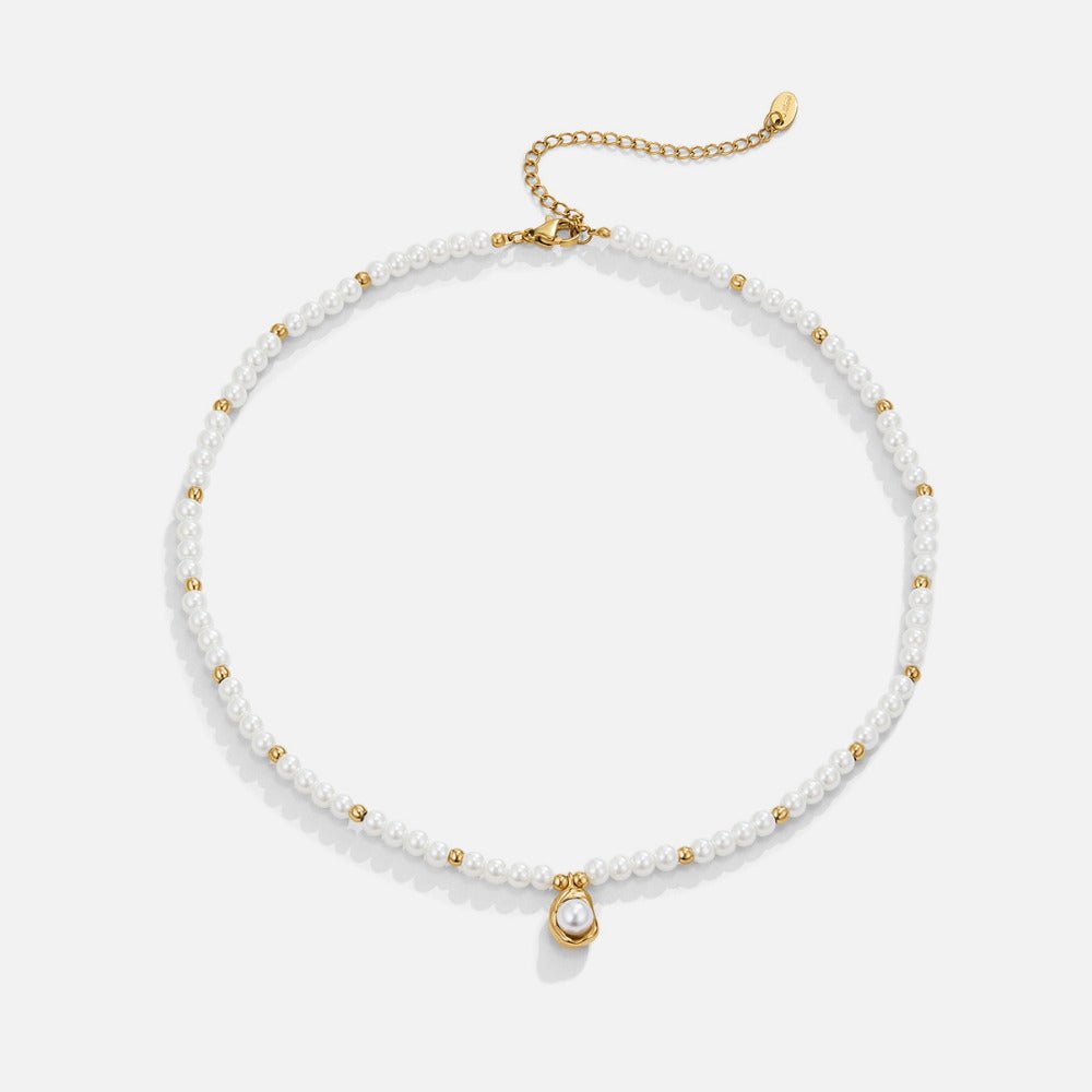 Collier de Perles en Or Vintage