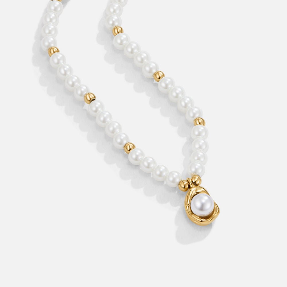 Collier de Perles en Or Vintage