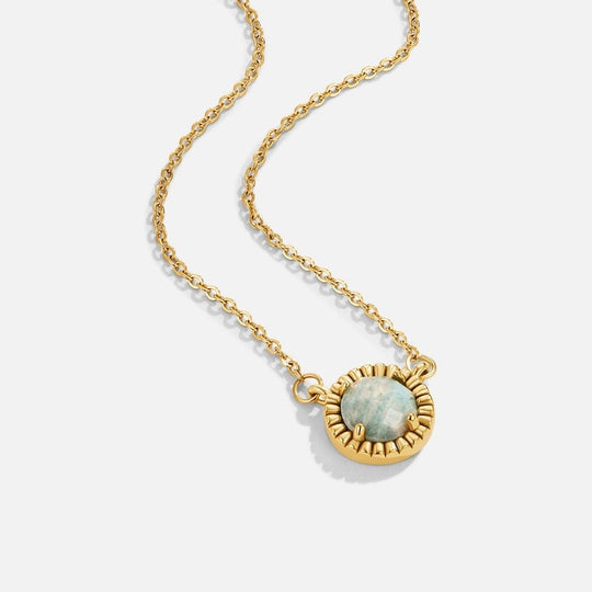Collier Rond Vintage en Amazonite