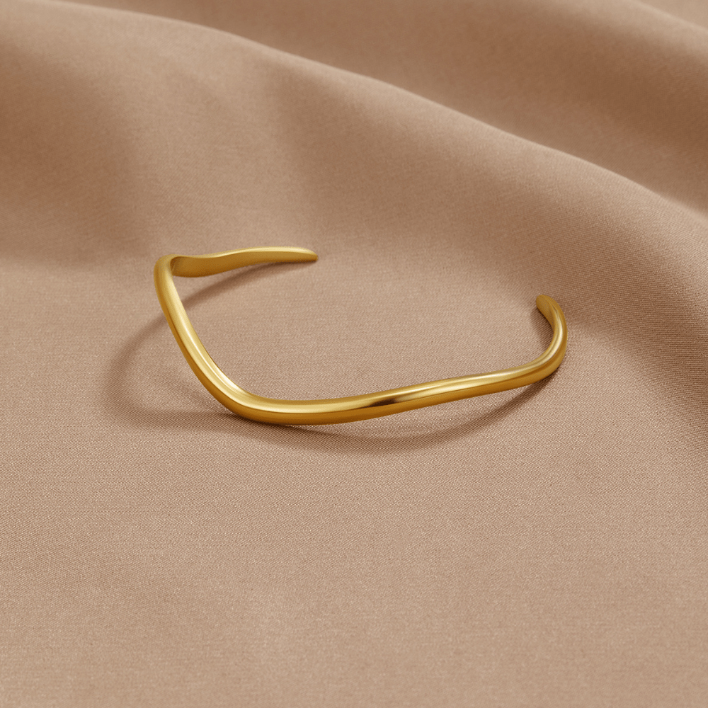 Bracelet en Or Vague