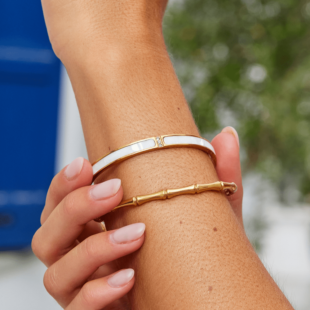 Bracelet en Or Blanc Sahara