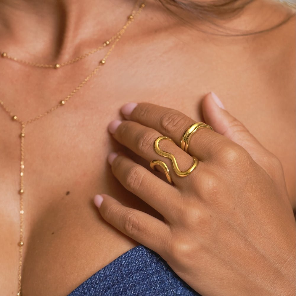 Bague Twist Géométrique Yana