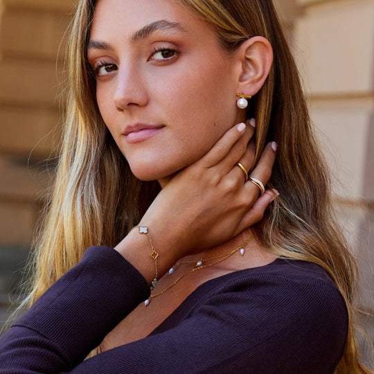 Boucles d'oreilles en perles Yuna
