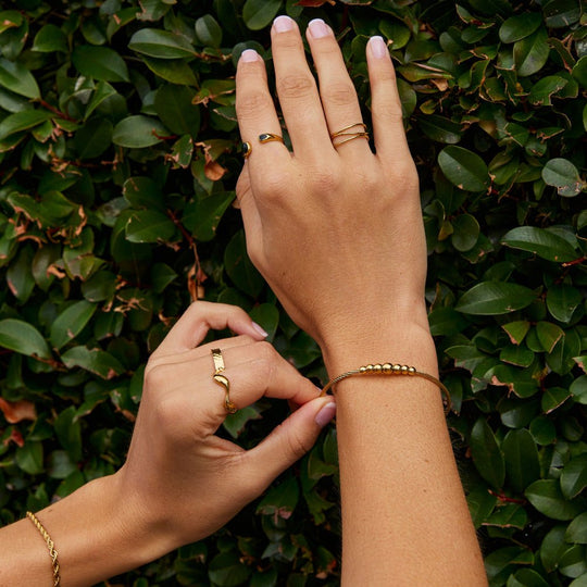 Bracelet Perles en Or