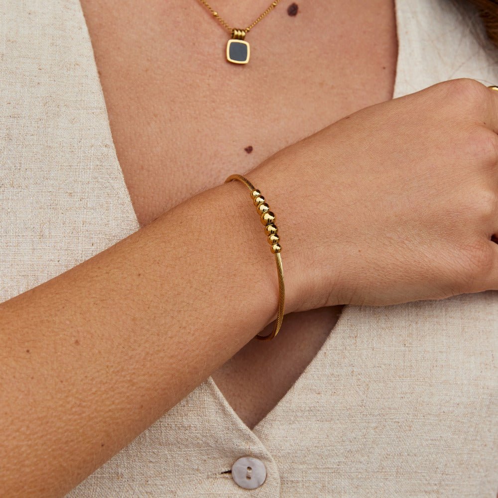 Bracelet Perles en Or