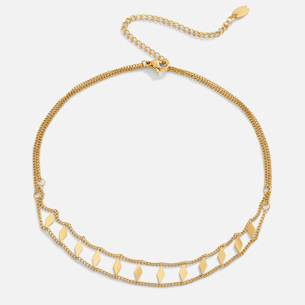 Choker en or Zara