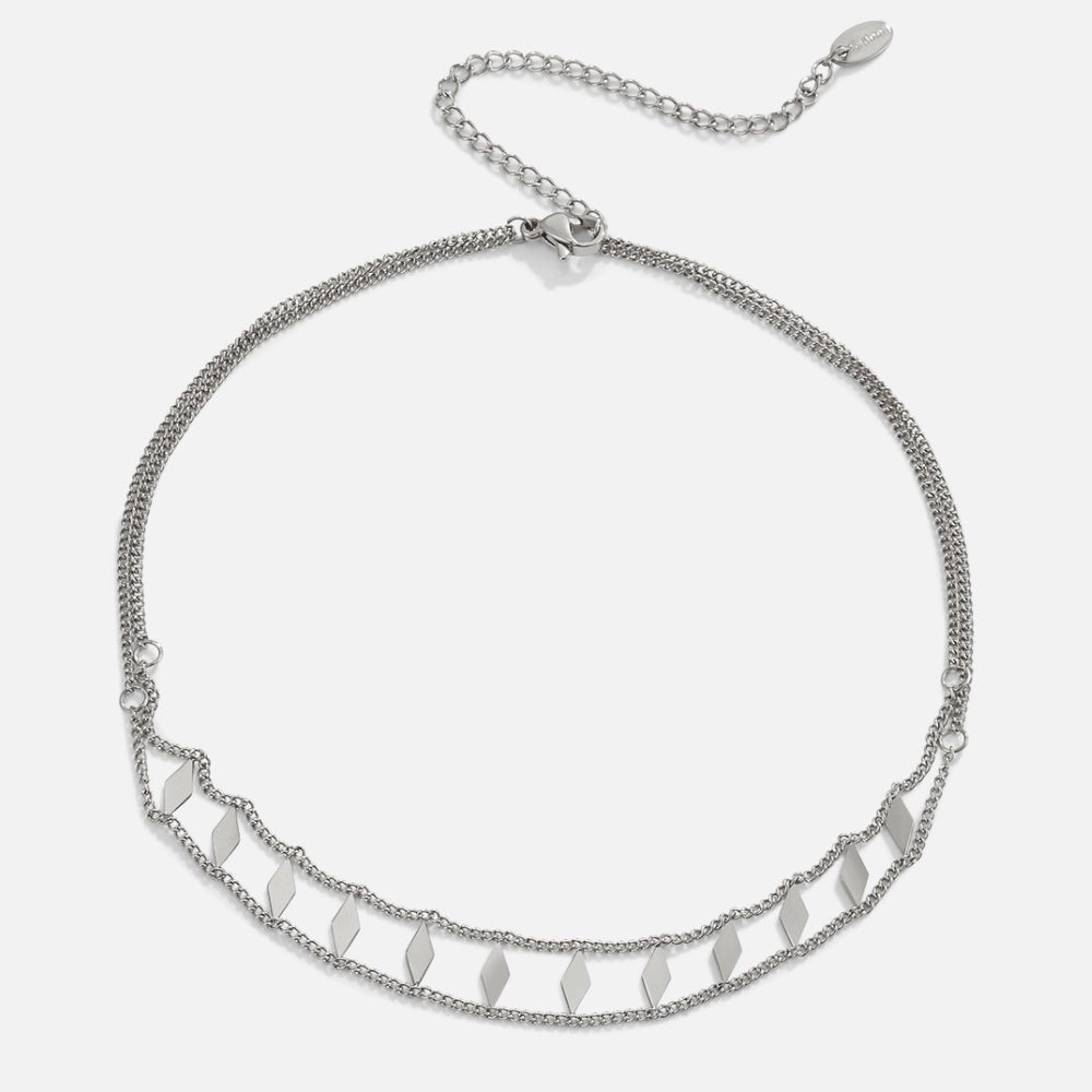 Collier ras du cou en argent Zara