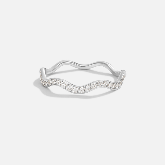 Bague Zenya en Cristal et Argent