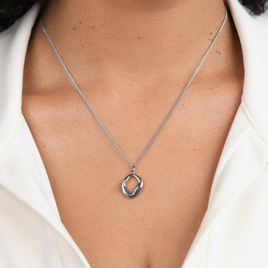 Collier Géométrique en Argent Zola